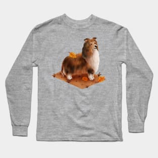 Rough Collie (Shetland Sheepdog) Long Sleeve T-Shirt